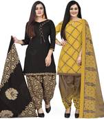 Multicolor floral print cotton salwar