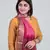 Pure Chiffon Silk Banarasi Zari Check Contrast Dupatta