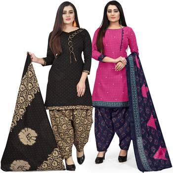 Multicolor floral print cotton salwar 1