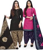 Multicolor floral print cotton salwar