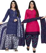 Multicolor floral print cotton salwar