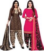 Multicolor floral print cotton salwar