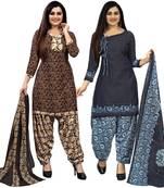 Multicolor floral print cotton salwar