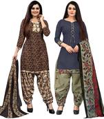 Multicolor floral print cotton salwar