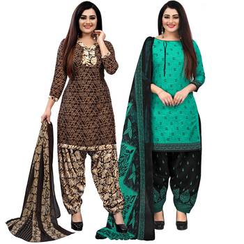 Multicolor floral print cotton salwar 1