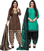 Multicolor floral print cotton salwar