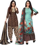 Multicolor floral print cotton salwar