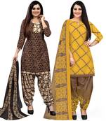 Multicolor floral print cotton salwar