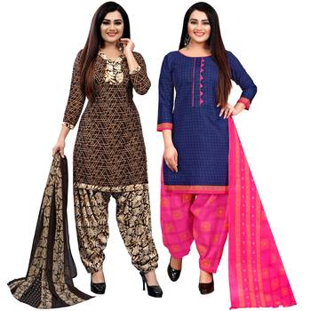 Multicolor floral print cotton salwar 1