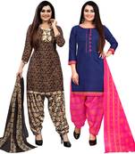 Multicolor floral print cotton salwar