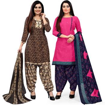 Multicolor floral print cotton salwar 1