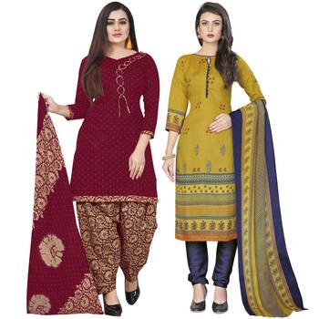 Multicolor floral print cotton salwar 1