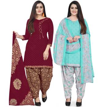 Multicolor floral print cotton salwar 1