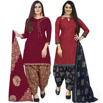 Multicolor floral print cotton salwar 1