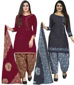 Multicolor floral print cotton salwar