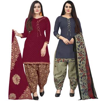 Multicolor floral print cotton salwar 1