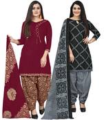 Multicolor floral print cotton salwar