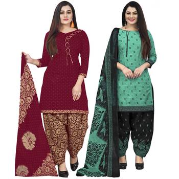 Multicolor floral print cotton salwar 1