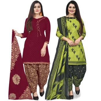Multicolor floral print cotton salwar 1