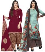 Multicolor floral print cotton salwar