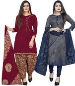 Multicolor floral print cotton salwar