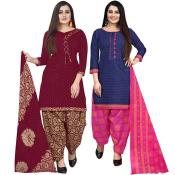 Multicolor floral print cotton salwar 1