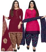 Multicolor floral print cotton salwar