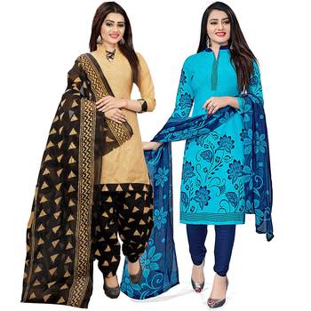 Multicolor floral print cotton salwar 1