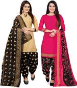 Multicolor floral print cotton salwar