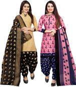 Multicolor floral print cotton salwar