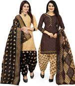 Multicolor floral print cotton salwar