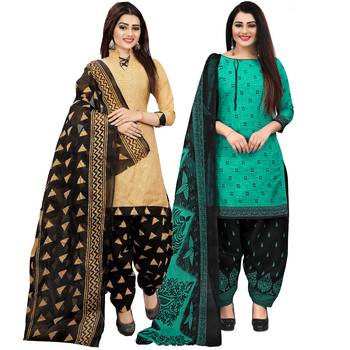 Multicolor floral print cotton salwar 1