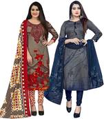 Rajnandini Multicolor floral print cotton salwar