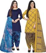 Multicolor floral print cotton salwar