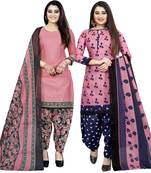 Multicolor floral print cotton salwar