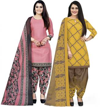 Multicolor floral print cotton salwar 1