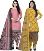Multicolor floral print cotton salwar