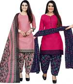 Multicolor floral print cotton salwar