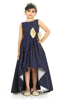 Kids Blue Gown Dress For Girls 