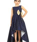 Kids Blue Gown Dress For Girls 
