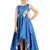 Kids Royal Blue Gown Dress For Girls 