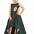 Kids Green Gown Dress For Girls 