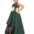Kids Green Gown Dress For Girls 