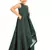 Kids Green Gown Dress For Girls 