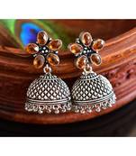 Beautiful Gold Silver Color Designer Jhumkka Dj22677
