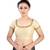 Cream Silk readymade blouse