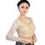 Cream Silk readymade blouse