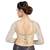 Cream Silk readymade blouse