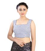White Silk readymade blouse