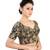 Blue Silk readymade blouse